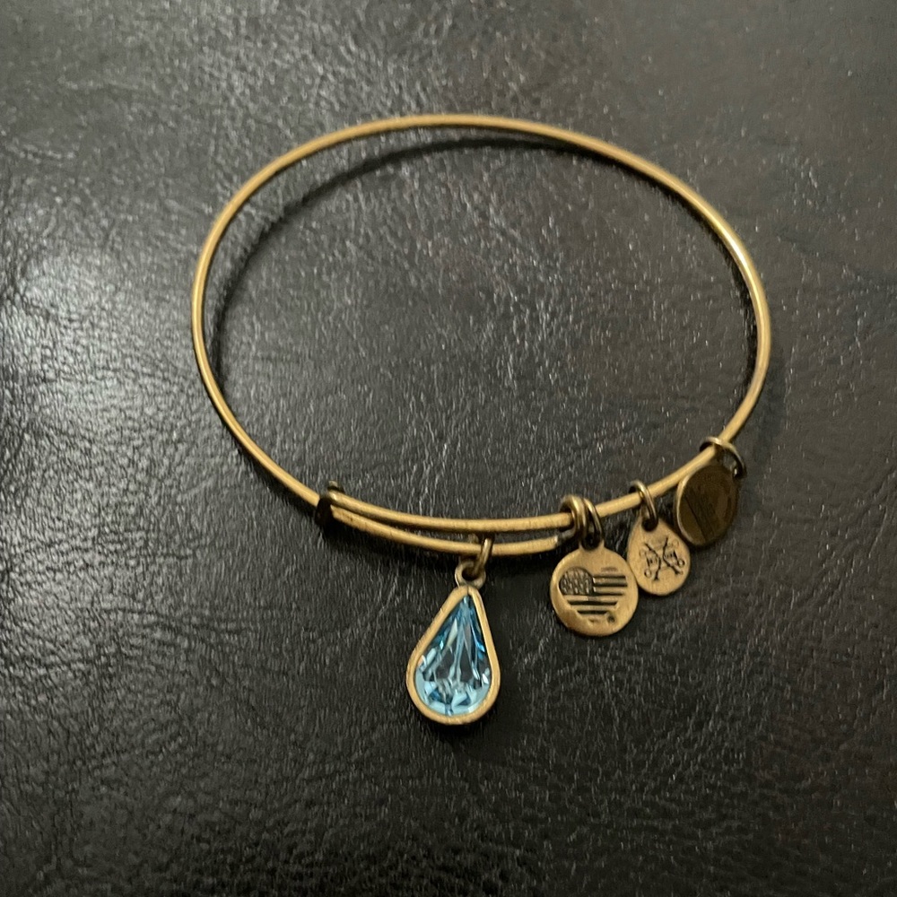 Alex and Ani birthstone bracelet